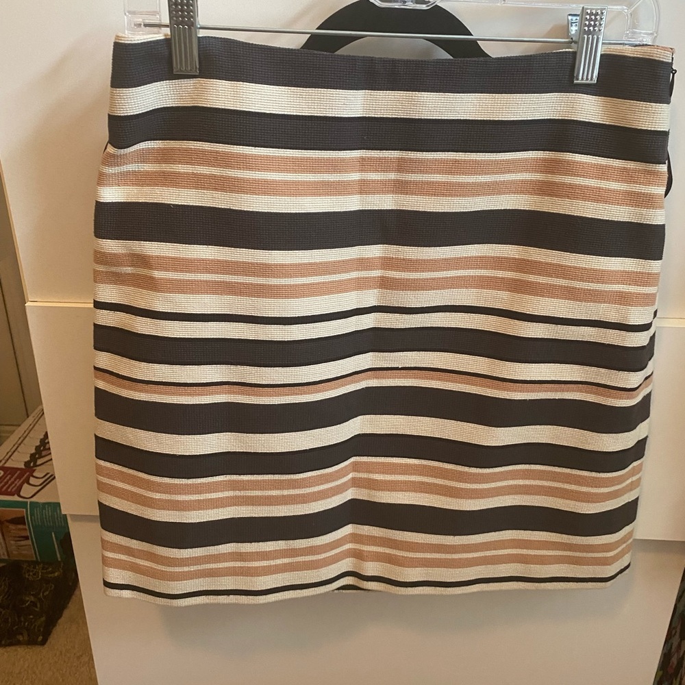Striped dress skirt